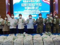 TNI AL Gagalkan Penyelundupan 1,3 Ton Narkoba, Kado HUT RI ke-81