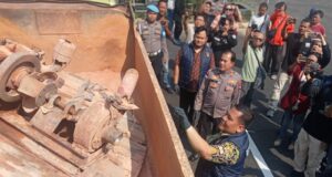 Ditreskrimsus Polda Kepri Tangkap Penambang Pasir Dekat Pemukiman Warga