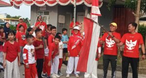 Semarak HUT ke-81 RI, Warga Green Bay Tiban Indah Gelar Beragam Perlombaan