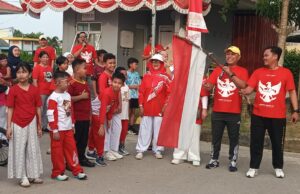 Semarak HUT ke-81 RI, Warga Green Bay Tiban Indah Gelar Beragam Perlombaan