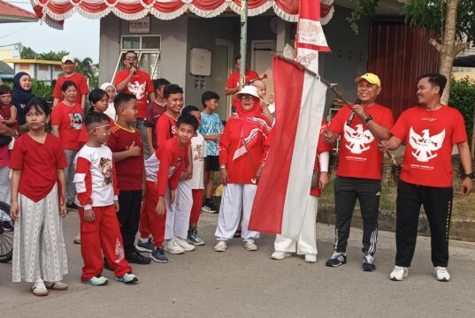 Semarak HUT ke-81 RI, Warga Green Bay Tiban Indah Gelar Beragam Perlombaan
