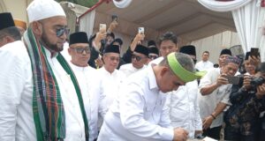 Ahmad Muzani Resmikan Pembangunan Pondok Pesantren Nur Iman Pulau Kasu, Dorong Penguatan Karakter Generasi Muda