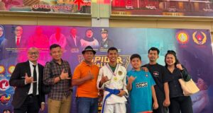 Ditempa Dua Bulan, Serda Adi Guna Iskandar Tampil Gemilang dan Raih Emas Jujitsu