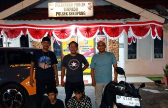 Hanya Hitungan Jam, Dua Jambret Dibekuk usai Setelah Gasak Tas Milik Mahasiswi di Sekupang