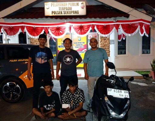 Hanya Hitungan Jam, Dua Jambret Dibekuk usai Setelah Gasak Tas Milik Mahasiswi di Sekupang