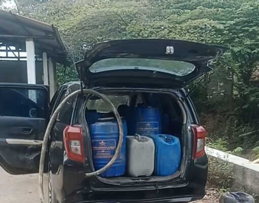 Mobil Anggota Polisi Diduga Digunakan untuk Mencuri Solar, Pelaksana Proyek Minta Kapolresta Barelang Tindak Tegas Pelaku