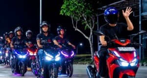 Vario Evo Night Ride di Tanjung Uban Pererat Interaksi Konsumen dan Komunitas Honda