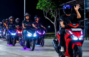 Vario Evo Night Ride di Tanjung Uban Pererat Interaksi Konsumen dan Komunitas Honda