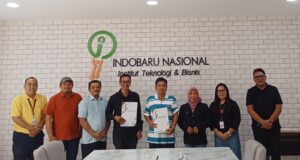 Pererat Kemitraan, PWI Batam Bersama Institut Teknolodi dan Bisnis Indobaru Nasional Batam Teken MoU