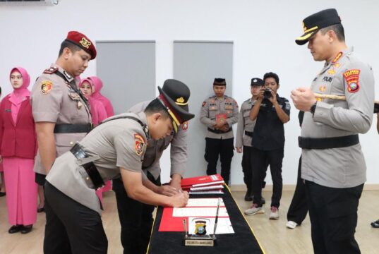 Enam Pejabat Utama Polresta Barelang Dirotasi, Kompol Agung Tri Poerbowo Jabat Kasat Reskrim