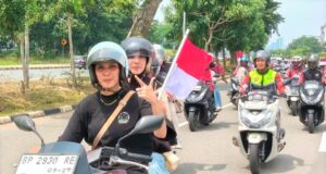 84 Bikers dari 8 Komunitas Honda Ramaikan Convoy Merdeka 2026 di Batam