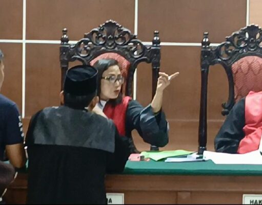 Hakim Tegur Saksi di Sidang Kematian Anggota Samapta Polda Kepri “Jangan Anggap Hakim Tak Ada Pistol, Tak Bisa Menahan Saksi,”