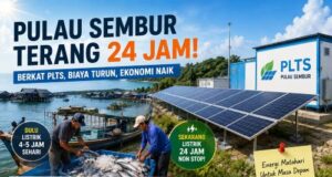 Dulu Listrik Cuma 5 Jam, Kini Pulau Sembur Batam Terang 24 Jam Berkat PLTS