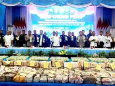 Satgas Gabungan Gagalkan Penyelundupan 800 Kg Ketamin, Nilainya Tembus Rp1,2 Triliun