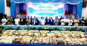 Satgas Gabungan Gagalkan Penyelundupan 800 Kg Ketamin, Nilainya Tembus Rp1,2 Triliun