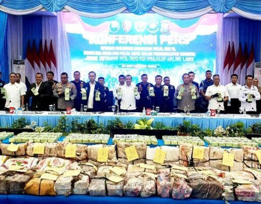 Satgas Gabungan Gagalkan Penyelundupan 800 Kg Ketamin, Nilainya Tembus Rp1,2 Triliun
