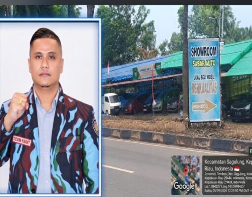 Showroom Mobil Diduga Kuasai Bahu Jalan, Warga Resah hingga Ketua IPK Batam Desak Satpol PP Bertindak
