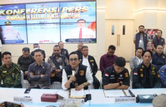 Musnahkan Ratusan Butir Ekstasi dan Vape, Satu Warga Singapura Gagal Party di Batam