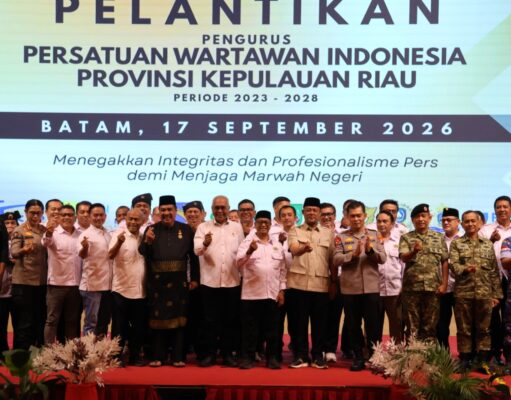 PWI Kepri Resmi Dilantik, Bawa Spirit “DNA Pejuang” untuk Perkuat Sinergi Daerah