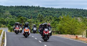 20 Bikers HAI Chapter Batam Tempuh 83 Km dalam Honda ADV160 Mistery Exploride