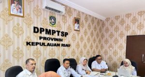 Pangkas Birokrasi, DPMPTSP Kepri Launching Platform JONG Lewat Bimtek LKPM