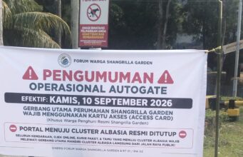 Jalan Umum Digembok, Warga Desak Portal Dibongkar