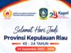 24 Tahun Kepri, Insan Olahraga Bertekad Terus Berbenah dan Cetak Prestasi untuk Negeri Segantang Lada