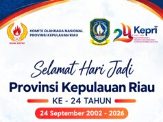 24 Tahun Kepri, Insan Olahraga Bertekad Terus Berbenah dan Cetak Prestasi untuk Negeri Segantang Lada