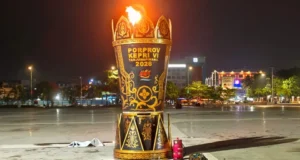 Tugu Sirih Bersiap Jadi Pusat Kemegahan Penyalaan Api Porprov VI Kepri