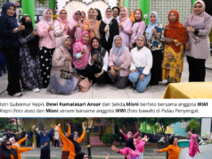 Hangatnya ‘Reuni’ Sekda Misni dengan PWI dan IKWI Kepri di Penyengat