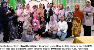 Hangatnya ‘Reuni’ Sekda Misni dengan PWI dan IKWI Kepri di Penyengat