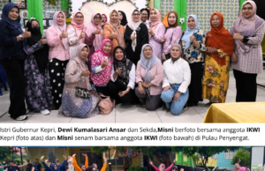 Hangatnya ‘Reuni’ Sekda Misni dengan PWI dan IKWI Kepri di Penyengat