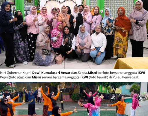 Hangatnya ‘Reuni’ Sekda Misni dengan PWI dan IKWI Kepri di Penyengat