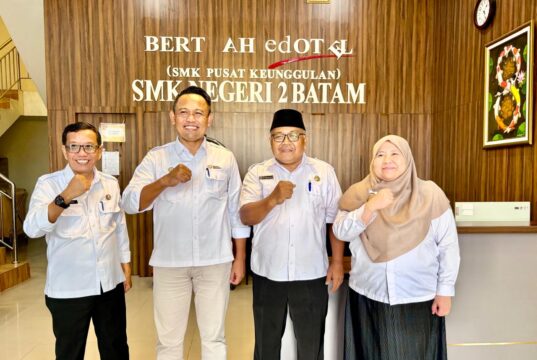 Kementerian P2MI Pilih SMKN 2 Batam jadi Tuan Rumah Pelaksanaan Program SMK go Global