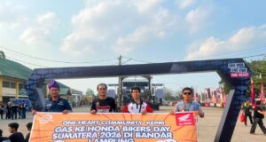 Tiga Bikers Kepri Tempuh Perjalanan Panjang ke Honda Bikers Day 2026