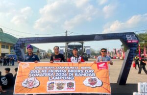 Tiga Bikers Kepri Tempuh Perjalanan Panjang ke Honda Bikers Day 2026