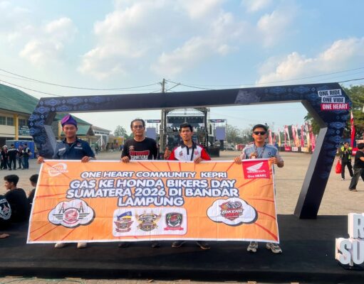 Tiga Bikers Kepri Tempuh Perjalanan Panjang ke Honda Bikers Day 2026
