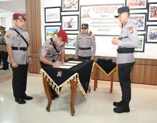 Kapolda Kepri Rotasi Tujuh Pejabat Utama, AKBP Robby Topan Manusiwa Jabat Dirreskrimsus