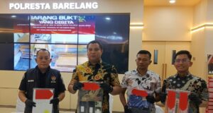 Curi 32 Batang Besi H-Beam di Punggur, Karyawan dan Penadah Ditangkap Polisi