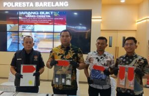 Curi 32 Batang Besi H-Beam di Punggur, Karyawan dan Penadah Ditangkap Polisi