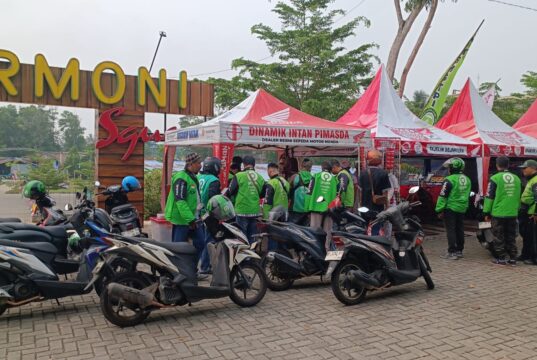 Sergab Honda di Tanjungpinang Layani 100 Motor Komunitas Ojek Online, Paket Servis Murah Rp50 Ribu