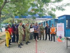 Rumah Zakat Kepri dan Kodaeral IV Gelar Pasar Murah, 500 Warga Tanjung Sengkuang Terima Subsidi
