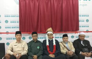 Diresmikan, Ponpes Idris Bintan Jadi Jembatan Santri Menimba Ilmu ke Al-Azhar Kairo